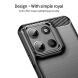 Силиконовый (TPU) чехол MOFI Carbon Fiber для Motorola Moto G15 - Black (372632B). Фото 5 из 9