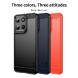 Силиконовый (TPU) чехол MOFI Carbon Fiber для Motorola Moto G15 - Black (372632B). Фото 3 из 9