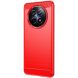 Силіконовий (TPU) чохол MOFI Carbon Fiber для Realme 12 5G - Red (355903R). Фото 2 з 12