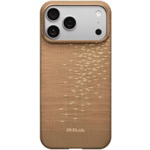 Ультратонкий чохол Pitaka Ultra-Slim Case для iPhone 17 Pro (KI1705AG) - Golden Glint: фото 1 з 11