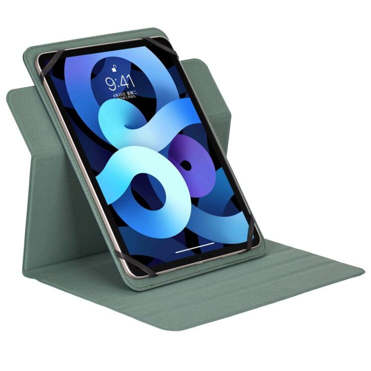 Універсальний чохол Deexe Universal Case для планшетів з діагоналлю 9 - 10 дюймів - Green: фото 3 з 8