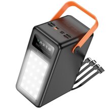 Зовнішній акумулятор Hoco DB120 22.5W (120000mAh) - Black: фото 1 з 7