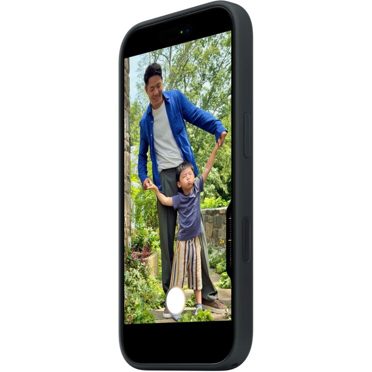 Захисний чохол Copiex Silicone Case with MagSafe для Apple iPhone 17 - Black: фото 2 з 2