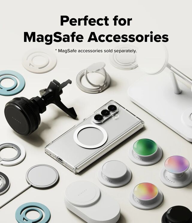 Защитный чехол Ringke Fusion Flap Magnetic для Samsung Galaxy Fold 8 Ultra (8800328819320) - Clear (424105C) Защитный чехол Ringke Fusion Flap Magnetic для Samsung Galaxy Fold 8 Ultra (8800328819320) - Clear: фото 5 из 22