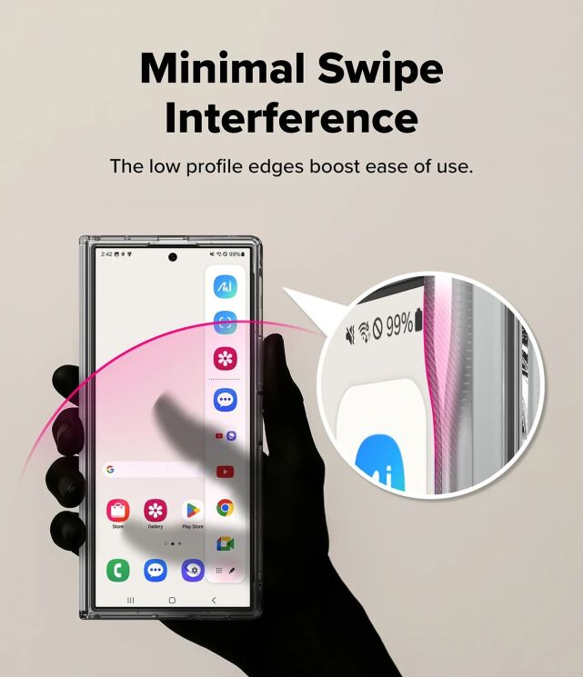 Защитный чехол Ringke Fusion Flap Magnetic для Samsung Galaxy Fold 8 Ultra (8800328819320) - Clear (424105C) Защитный чехол Ringke Fusion Flap Magnetic для Samsung Galaxy Fold 8 Ultra (8800328819320) - Clear: фото 15 из 22