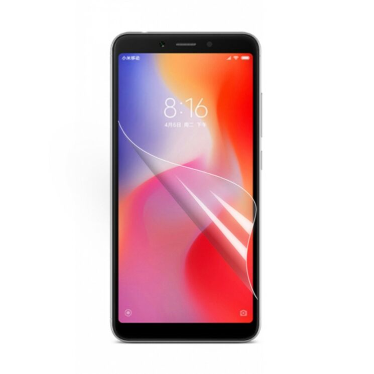 Защитная пленка Deexe Crystal для Xiaomi Redmi 6: фото 1 из 1