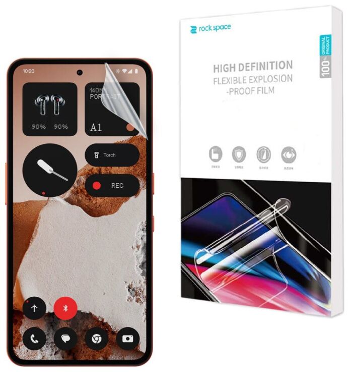 Захисна плівка на екран RockSpace Explosion-Proof SuperClear для Nothing CMF Phone 2 Pro: фото 1 з 10