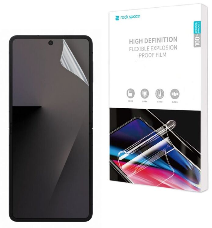 Защитная пленка на экран RockSpace Explosion-Proof SuperClear для Samsung Galaxy Flip 7: фото 1 из 10