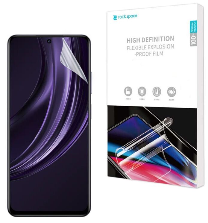Защитная пленка на экран RockSpace SuperClear для Realme 13 5G: фото 1 из 10