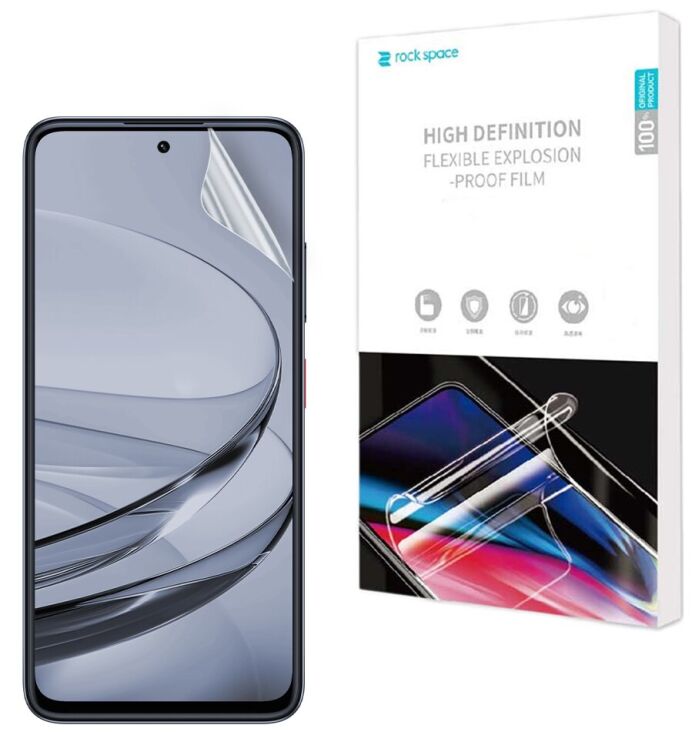 Защитная пленка на экран RockSpace SuperClear для ZTE Nubia V60: фото 1 из 10