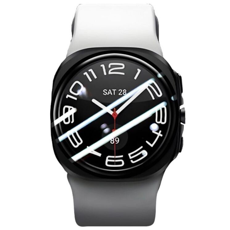 Защитная пленка RURIHAI 3D Curved Film для Samsung Galaxy Watch 6 / 7 (40mm) - Black: фото 2 из 5