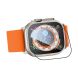 Захисне скло Baseus Micro-Crystal Tempered Glass для Apple Watch Ultra / Ultra 2 (49mm) - Black (304620B). Фото 3 з 15