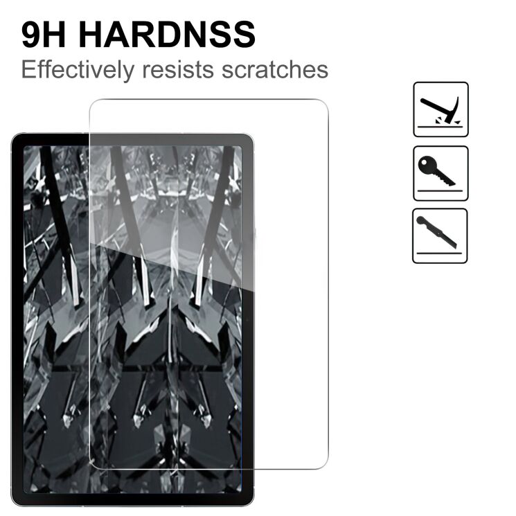 Захисне скло Deexe Clear Glass для Samsung Galaxy Tab S11 (X730/X736): фото 3 з 4