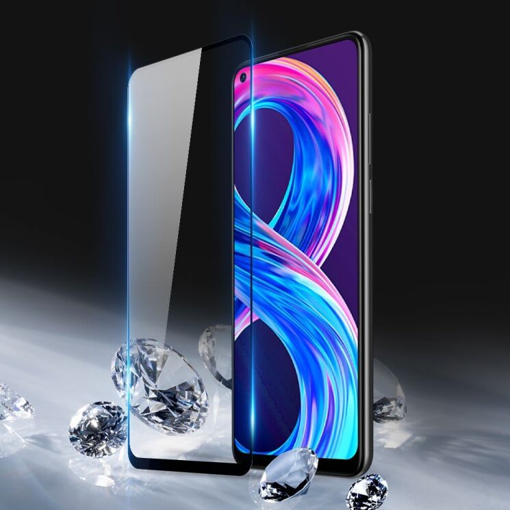 Защитное стекло DUX DUCIS Full Glue для Realme 8 / 8 Pro - Black: фото 3 из 7