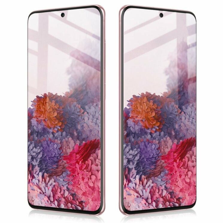 Защитное стекло IMAK 3D Curved Full Covering для Samsung Galaxy S20 (G980) - Black: фото 3 из 5