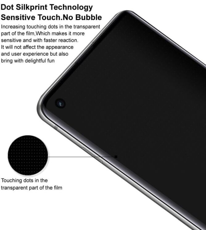 Защитное стекло IMAK 3D Curved No Edge для OnePlus Ace 3 Pro - Black: фото 8 из 10