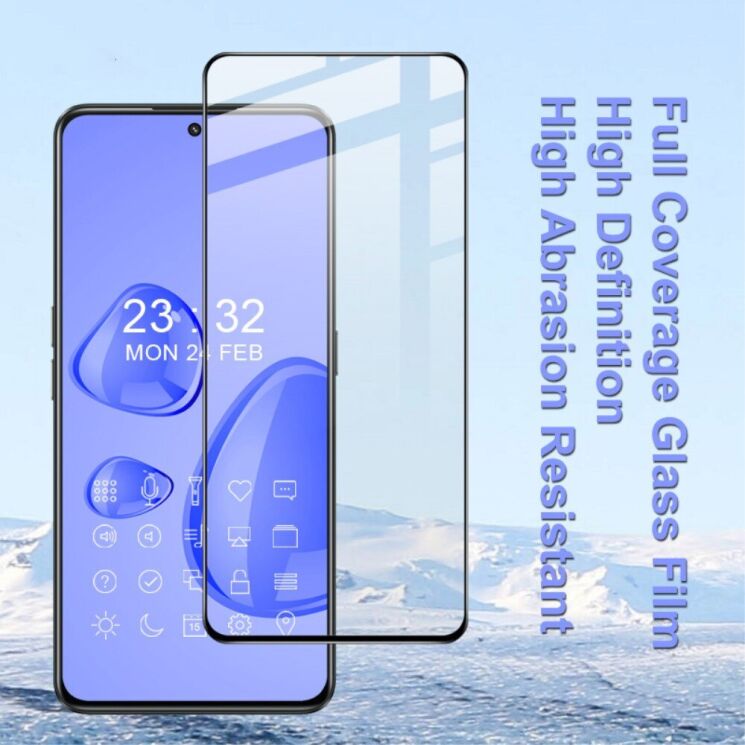 Защитное стекло IMAK 5D Pro+ Full Glue для Realme GT Neo 3 - Black: фото 4 из 7