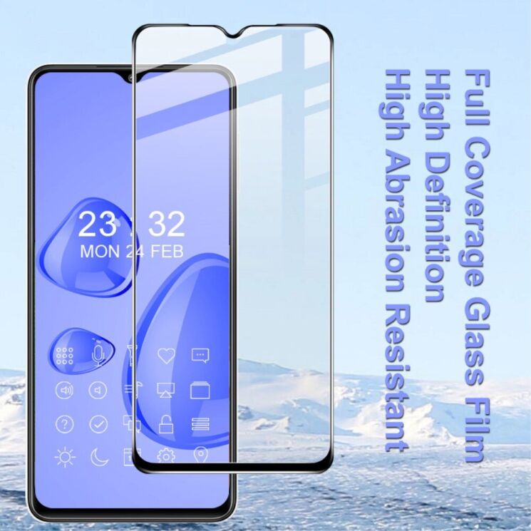 Защитное стекло IMAK 5D Pro+ Full Glue для Samsung Galaxy A22 5G (A226) - Black: фото 9 из 12