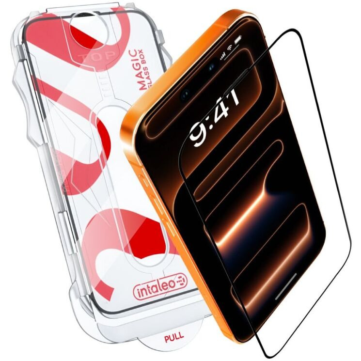 Защитное стекло Intaleo MagicBox для iPhone 17 Pro Max - Black: фото 1 из 8