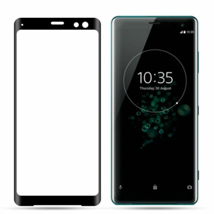 Защитное стекло MOCOLO 3D Curved Full Size для Sony Xperia XZ3 - Black: фото 2 из 5