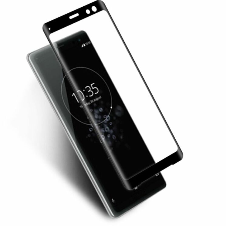 Защитное стекло MOCOLO 3D Curved Full Size для Sony Xperia XZ3 - Black: фото 5 из 5
