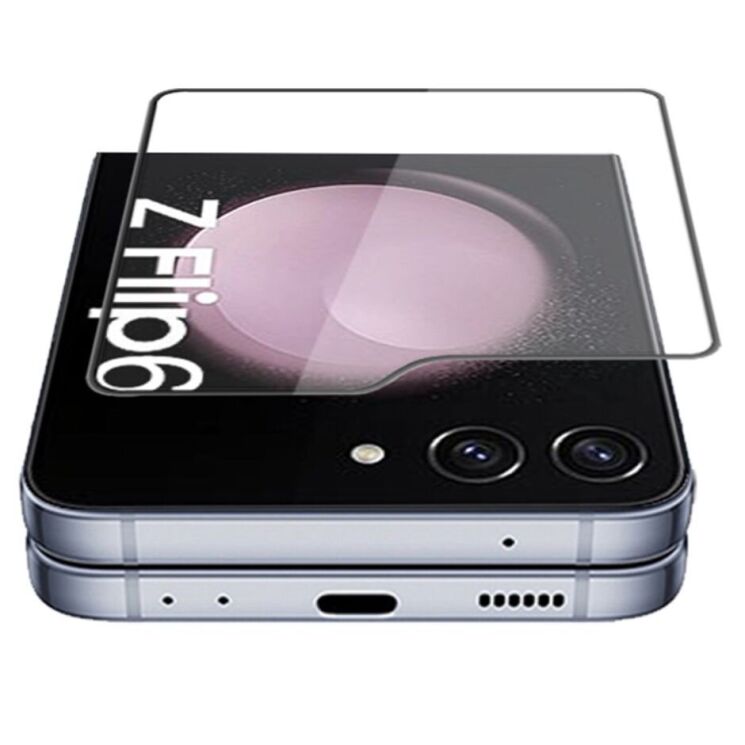 Защитное стекло MOCOLO Full Glue Cover для Samsung Galaxy Flip 6 - Black: фото 3 из 7