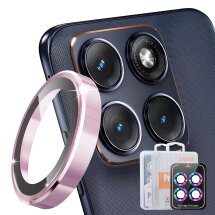 Защитное стекло на камеру ENKAY Metal Ring для Motorola Edge 70 Fusion - Pink: фото 1 из 7