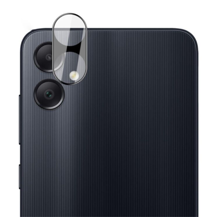 Защитное стекло на камеру IMAK Black Glass Lens для Samsung Galaxy A05 (A055) - Black: фото 2 из 10