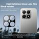 Защитное стекло на камеру IMAK Black Glass Lens для Xiaomi 15T - Black (391038B). Фото 3 из 8