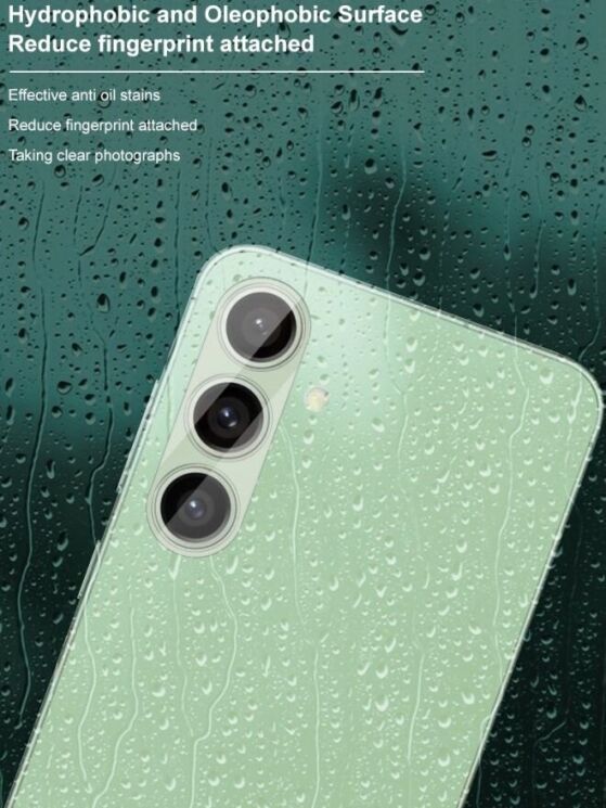 Защитное стекло на камеру IMAK Integrated Lens Protector для Samsung Galaxy S24 FE (S721): фото 6 из 9