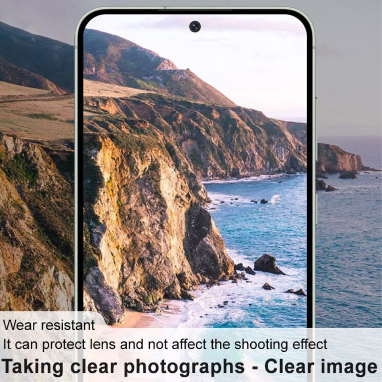 Защитное стекло на камеру IMAK Integrated Lens Protector для Samsung Galaxy S24 FE (S721): фото 5 из 9
