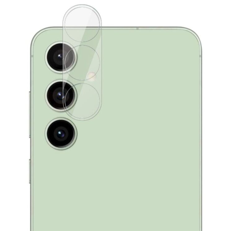 Защитное стекло на камеру IMAK Integrated Lens Protector для Samsung Galaxy S24 FE (S721): фото 3 из 9