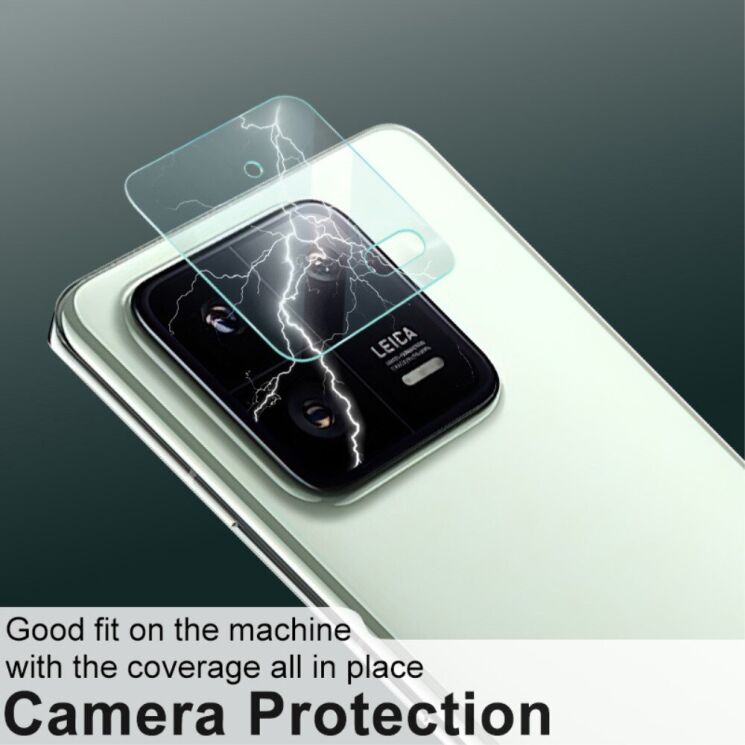 Защитное стекло на камеру IMAK Integrated Lens Protector для Xiaomi 13 Pro: фото 4 из 11