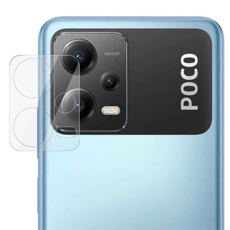 Защитное стекло на камеру IMAK Integrated Lens Protector для Xiaomi Poco X5 / Redmi Note 12 5G: фото 1 из 11