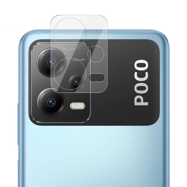 Защитное стекло на камеру IMAK Integrated Lens Protector для Xiaomi Poco X5 / Redmi Note 12 5G: фото 3 из 11