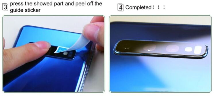 Защитное стекло на камеру IMAK Integrated Lens Protector для Xiaomi Redmi 12 (4G/5G) / Poco M6 Pro 5G 5G: фото 10 из 11