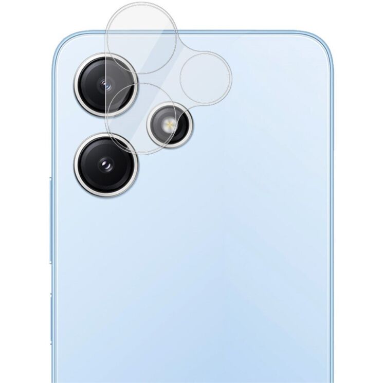 Защитное стекло на камеру IMAK Integrated Lens Protector для Xiaomi Redmi 12 (4G/5G) / Poco M6 Pro 5G 5G: фото 4 из 11