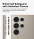Захисне скло на камеру Ringke Lens Protector для Samsung Galaxy S24 Ultra (S928) 8809961784156 - Black (375852B). Фото 4 з 13