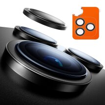Захисне скло на камеру TORRAS Lensguard для iPhone 16 Pro / 16 Pro Max - Black: фото 1 з 6