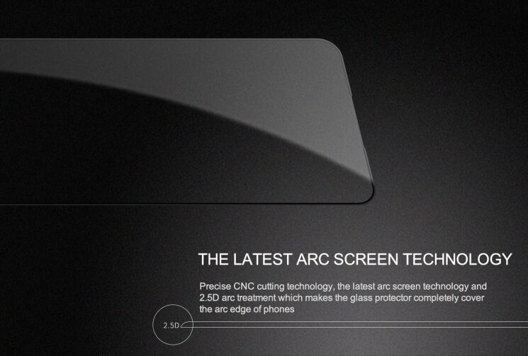 Защитное стекло NILLKIN Amazing CP+ PRO для Samsung Galaxy A37 (A376) - Black: фото 8 из 16