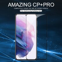 Защитное стекло NILLKIN Amazing CP+ PRO для Samsung Galaxy S21 (G991) - Black: фото 1 из 18