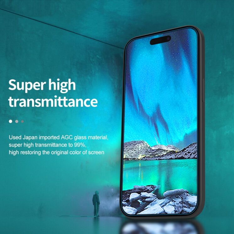 Защитное стекло NILLKIN Amazing H+ Pro для Apple iPhone 15 Plus - Transparent: фото 10 из 18