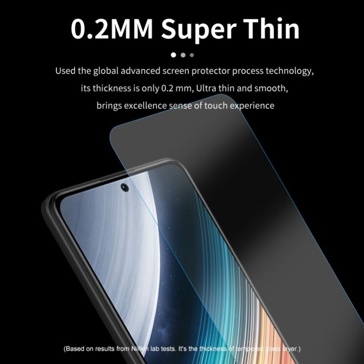 Защитное стекло NILLKIN Amazing H+ Pro для Xiaomi Poco F4 / Redmi K40S: фото 7 из 20