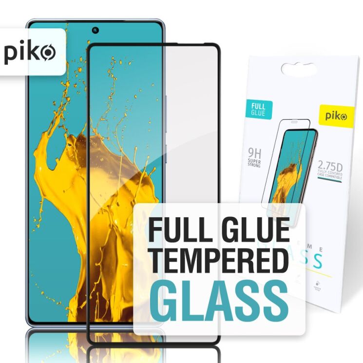 Защитное стекло Piko Full Glue для Infinix Note 40 - Black: фото 1 из 5