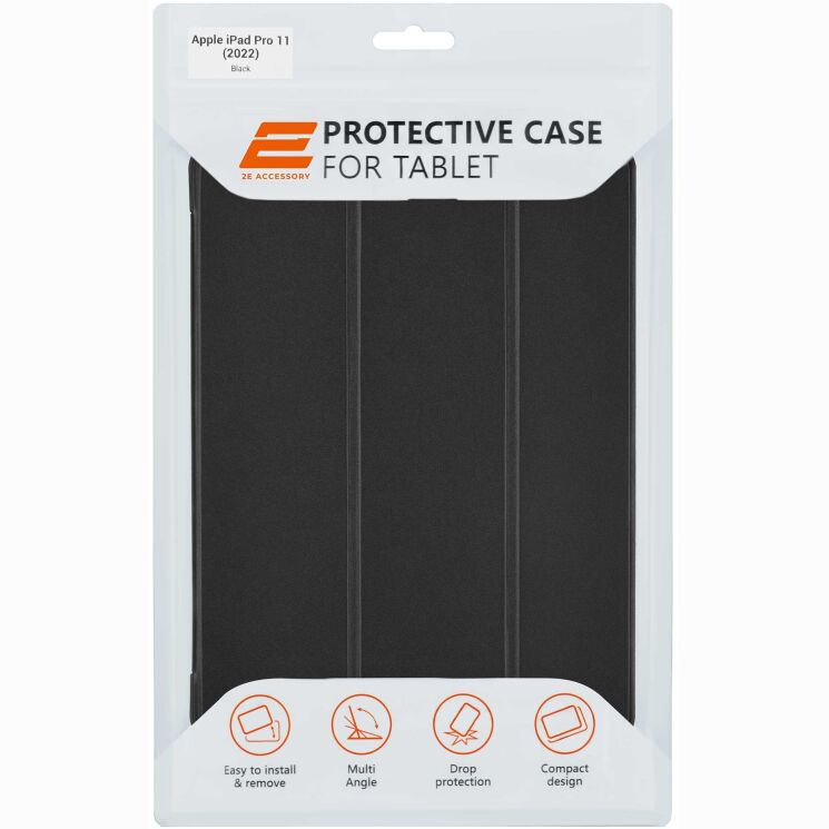 Защитный чехол 2Е Basic Flex для iPad Pro 11 (2020/2021/2022) - Black: фото 5 из 5