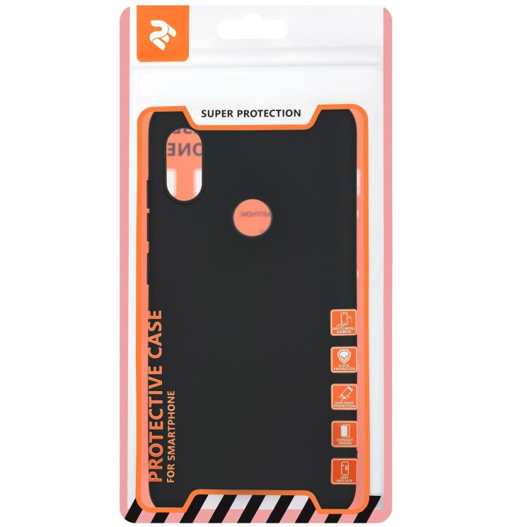 Защитный чехол 2E Soft Touch для Xiaomi Redmi Note 6 / Note 6 Pro - Black: фото 3 из 3
