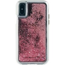Захисний чохол Case-Mate Waterfall Glitter для Apple iPhone X / iPhone XS - Rose Gold: фото 1 з 7