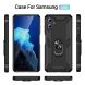 Защитный чехол Deexe Armor Case для Samsung Galaxy A06 (A065) - Black (365164B). Фото 2 из 7