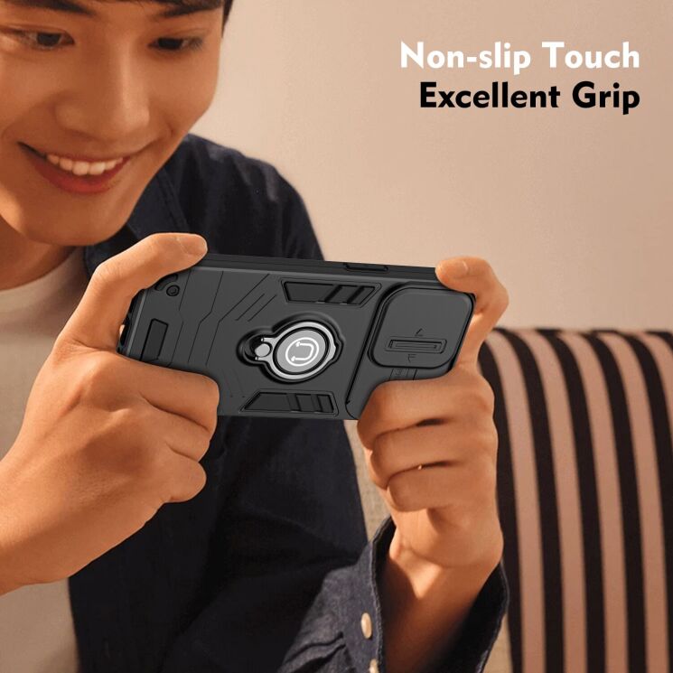 Защитный чехол Deexe Armor MagShield для Realme 16 Pro - Grey (428015H) Защитный чехол Deexe Armor MagShield для Realme 16 Pro - Grey: фото 7 из 7