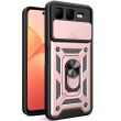 Захисний чохол Deexe Armor Shield для Infinix Smart 10 Plus - Rose Gold (386603RG)